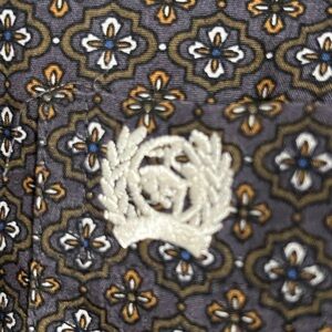 Cinch Patterned Shirt with Embroidered Logo